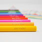 Stib Mini's - 10 Positive Worded Colouring Pencils