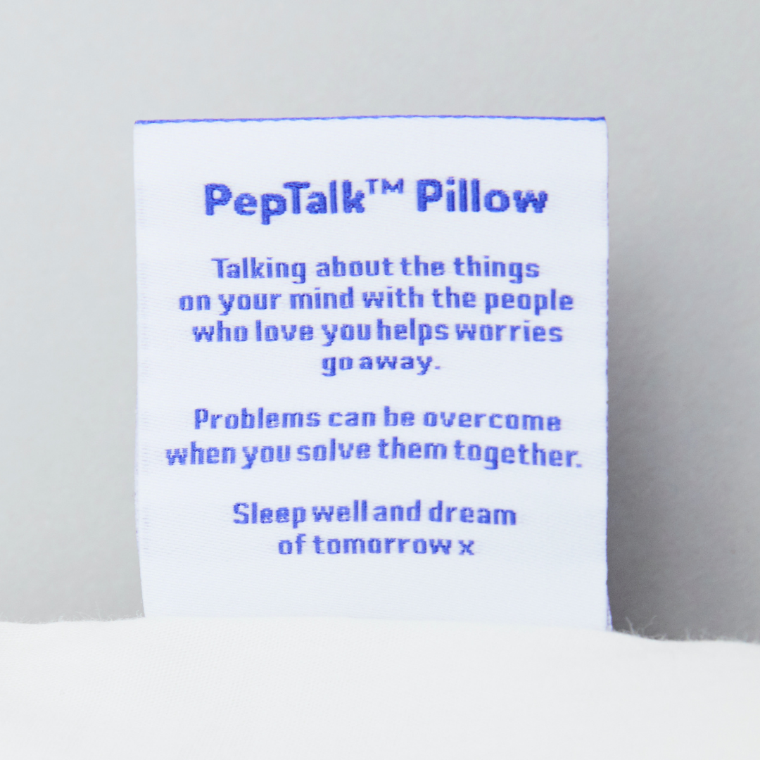 PepTalk® Pillow - Blue